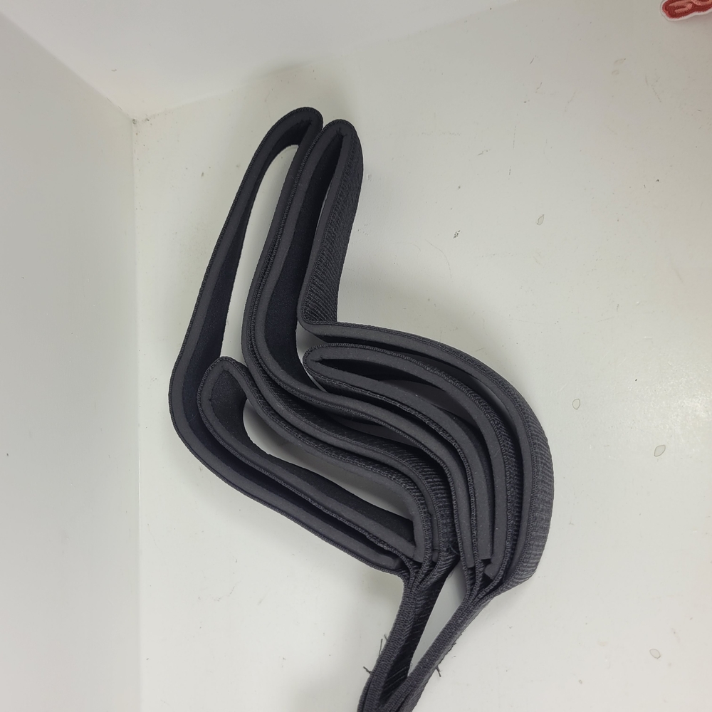Black and Gray Elastic Headbands